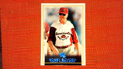 1997 Press Pass #45 Bobby Bowden Torquers Blue