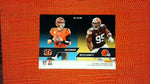 2022 Panini Contenders #CS-BG Joe Burrow / Myles Garrett Contenders Series