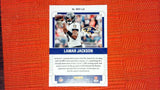 2022 Panini Contenders #MVP-LJA Lamar Jackson MVP Contenders