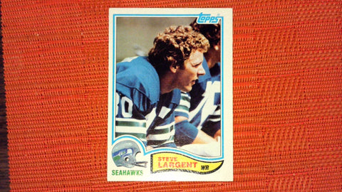 1982 Topps #249 Steve Largent VG (See Scans)
