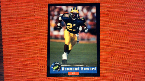1992 Classic #1 Desmond Howard Promos