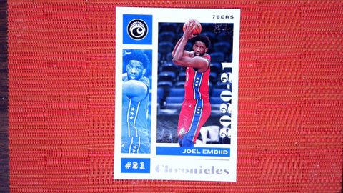 2020 Panini Chronicles #13 Joel Embiid Near mint or better