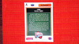1991 Upper Deck #8 Joe Montana Football Heroes Joe Montana Box Bottoms Near mint or better