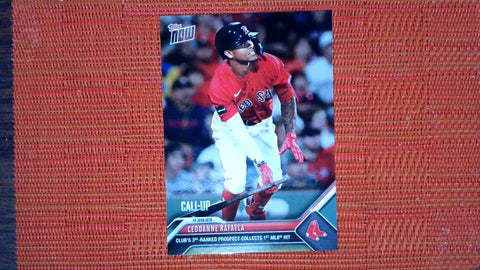 2023 Topps Now #781 Ceddanne Rafaela - Red Sox CALL-UP: Club's 3rd-Ranked Prospect Collects 1st MLB Hit (PR=2,065) Near mint or better