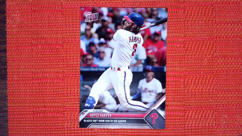 2023 Topps Now #786 Bryce Harper - Phillies: Blasts 300th Home Run of His Career (PR=4,660) Near mint or better