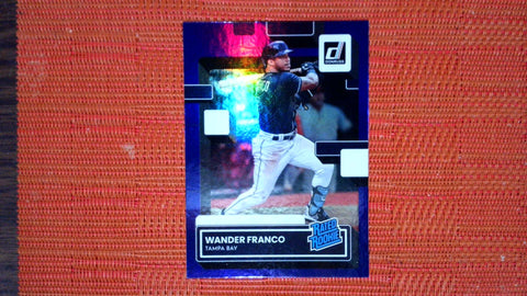 2022 Donruss #34 Wander Franco Holo Purple Near mint or better