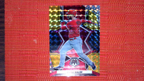 2022 Panini Mosaic #112 Jared Walsh 6/8 Black/Gold Choice Mosaic Near mint or better