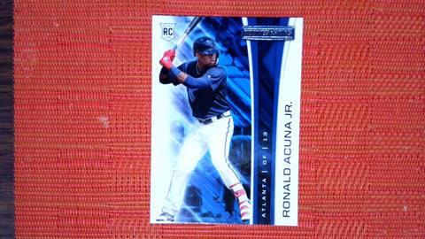 2018 Panini Chronicles #3 Ronald Acuna Jr. Rookies and Stars Near mint or better
