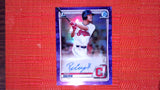 2020 Bowman Draft #CDA-PH Petey Halpin 66/250 Chrome Draft Pick Autographs Purple Near mint or better