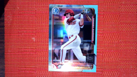 2015 Bowman Draft #1 Dansby Swanson Chrome Blue Sky Refractors Near mint or better