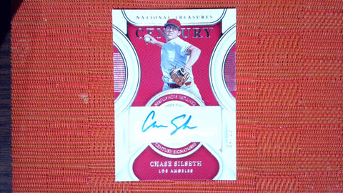 2022 Panini National Treasures #CS-CS Chase Silseth 4/99 Century Signatures Near mint or better
