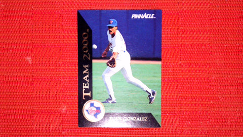 1992 Pinnacle #26 Juan Gonzalez Team 2000 Near mint or better