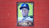 2018 Topps Gallery #140 Ronald Acuña Jr. Wood Near mint or better