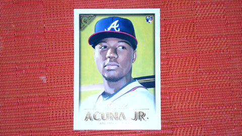 2018 Topps Gallery #140 Ronald Acuña Jr. Near mint or better