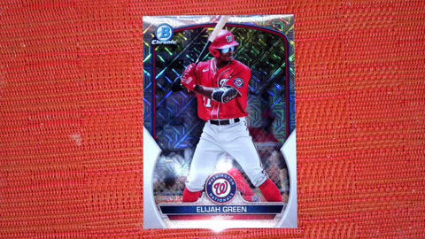 2023 Bowman #BCP-23 Elijah Green Chrome Prospects Mojo Refractor Near mint or better