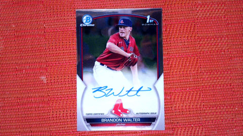 2023 Bowman #CPA-BWR Brandon Walter Chrome Prospect Autographs Near mint or better