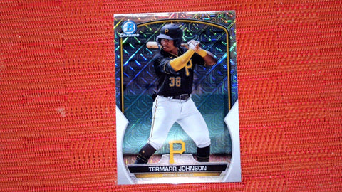 2023 Bowman #BCP-88 Termarr Johnson Chrome Prospects Mojo Refractor Near mint or better