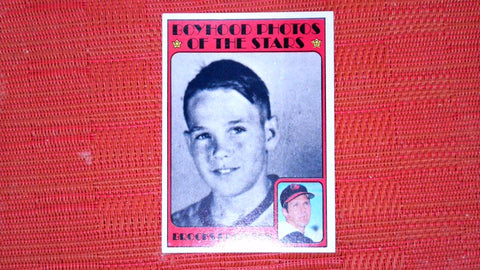 2021 Topps Heritage #498 Boyhood Photos of the Stars - Brooks Robinson BP Near mint or better