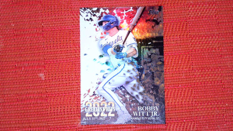 2023 Topps #22GH-19 Bobby Witt Jr. 2022 Greatest Hits Near mint or better