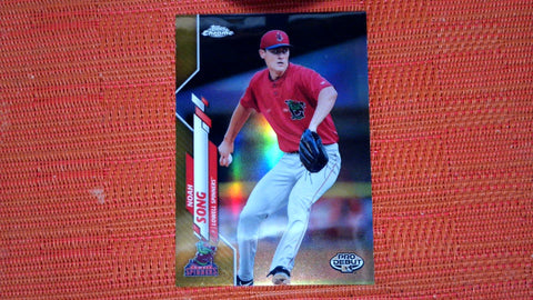 2020 Topps Pro Debut #PDC-42 Noah Song 44/75 Chrome Gold Near mint or better