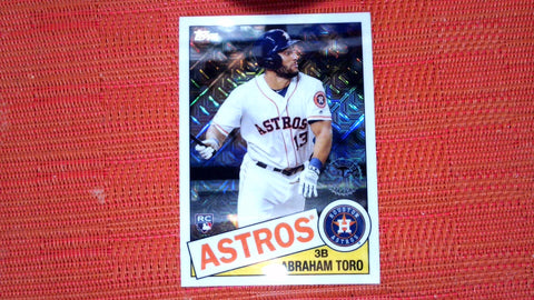 2020 Topps #85TC-19 Abraham Toro 1985 Chrome Silver Pack Promotion (Series 2) Near mint or better