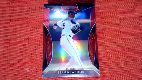 2019 Panini Prizm #5 Sean Newcomb Red Near mint or better