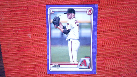 2020 Bowman Draft #BD-127 Bryce Jarvis 134/250 Purple Near mint or better