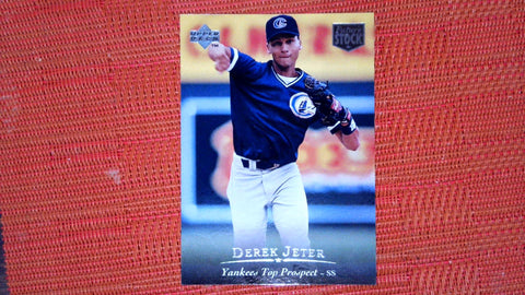 1995 Upper Deck Minors #1 Derek Jeter Future Stock Near mint or better