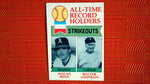 1979 Topps All-Time Record Holders Strikeouts #417 Nolan Ryan/Walter Johnson - See Scans Default Title