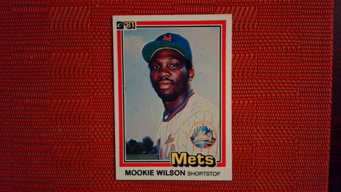 1981 Donruss #575 Mookie Wilson Baseball Default Title