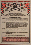 1981 Donruss Rookie#569 Danny Ainge Baseball Default Title
