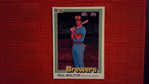 1981 Donruss #203 Paul Molitor Baseball Default Title