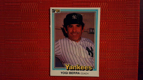 1981 Donruss #351 Yogi Berra Baseball Default Title