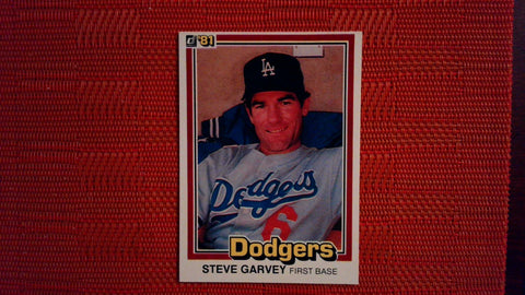 1981 Donruss #56 Steve Garvey Baseball Default Title