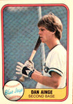 1981 Fleer  #418 Dan Ainge- Rookie Default Title