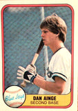 1981 Fleer  #418 Dan Ainge- Rookie Default Title