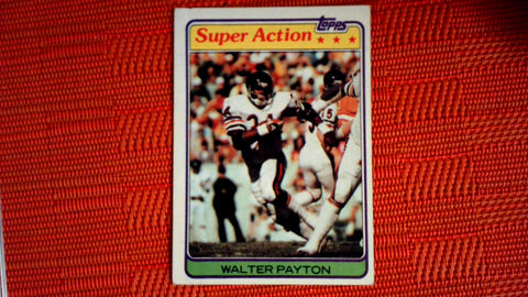 1981 Topps Super Action #202 Walter Payton (See Scans)' Default Title