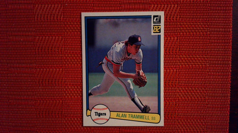 1982 Donruss #76 Alan Trammell (See Scans) Baseball Default Title