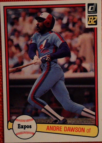 1982 Donruss #88 Andre Dawson (See Scans) Baseball Default Title