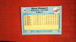 1982 Fleer  #24 Dave Stewart - Rookie Default Title
