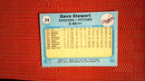 1982 Fleer  #24 Dave Stewart - Rookie Default Title