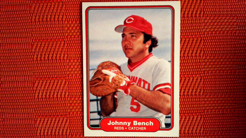 1982 Fleer  #57 Johnny Bench - See Scans Default Title