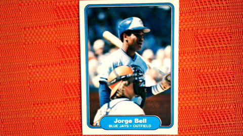 1982 Fleer  #609 Jorge Bell- Rookie Default Title