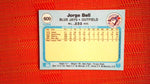1982 Fleer  #609 Jorge Bell- Rookie Default Title