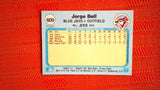 1982 Fleer  #609 Jorge Bell- Rookie Default Title