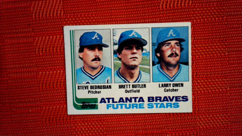 1982 Topps Future Stars #502 Steve Bedrosian, Brett Butler, Larry Owen (See Scans) Default Title