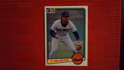 1983 Donruss #484 Paul Molitor (See Scans) Baseball Default Title