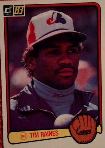 1983 Donruss #540 Tim Raines (See Scans) Baseball Default Title