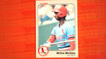 1983 Fleer  #15 Wilie McGee - Rookie Default Title