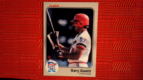 1983 Fleer  #613 Gary Gaetti - Rookie (See Scans) Default Title